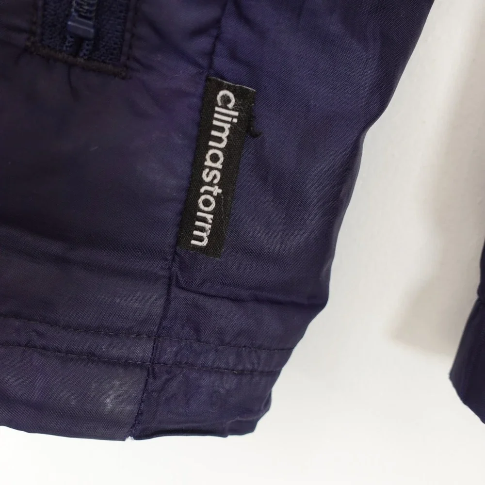 JFA‎ Japan Soccer Jacket ADIDAS Light Packable Windbreaker Blue Football Sport